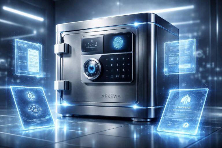 arkevia, votre coffre-fort numérique ultra-sécurisé, protège efficacement tous vos documents essentiels grâce à une technologie avancée et une interface facile d'utilisation.